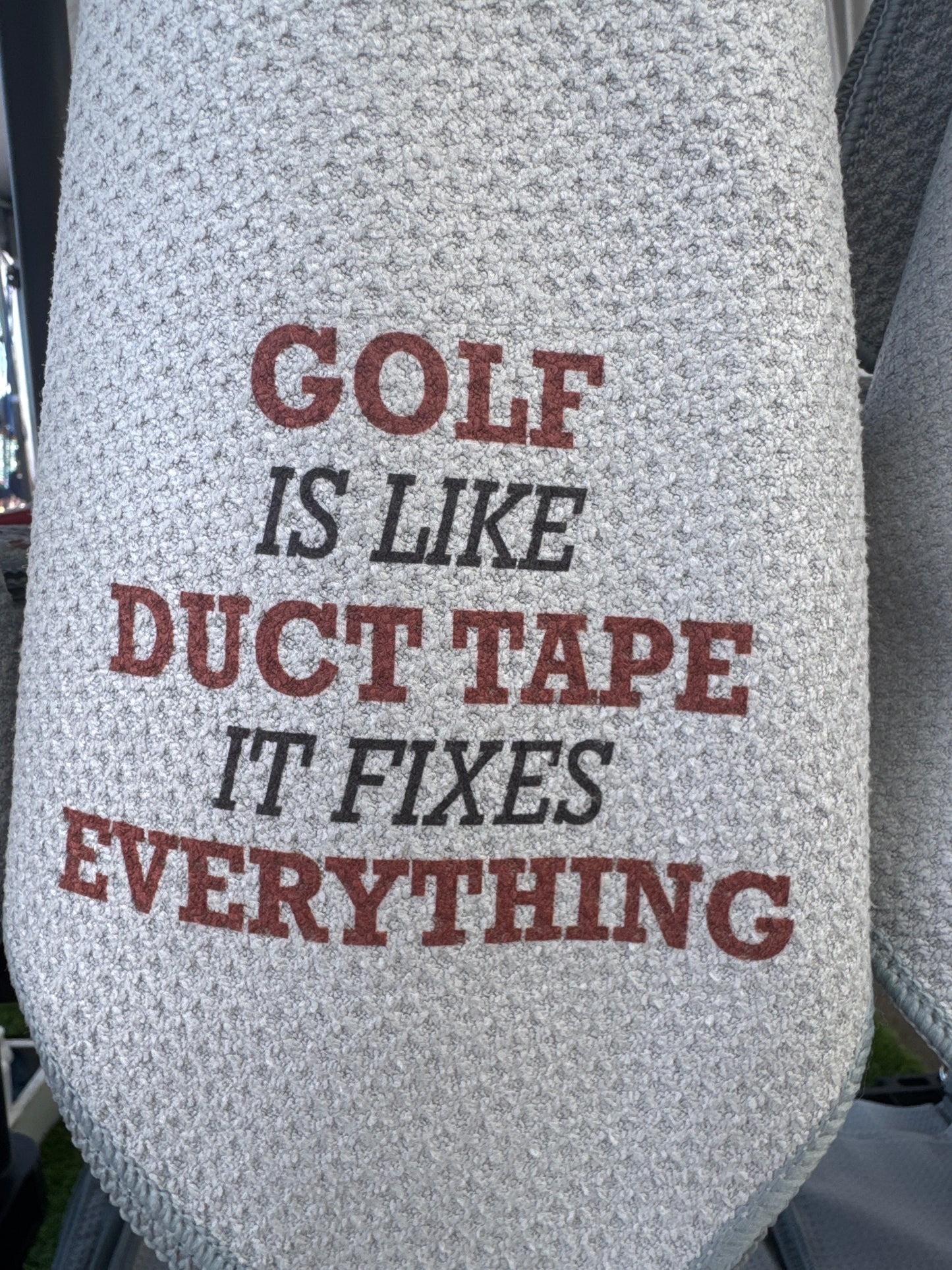 Humorous Golf Towels