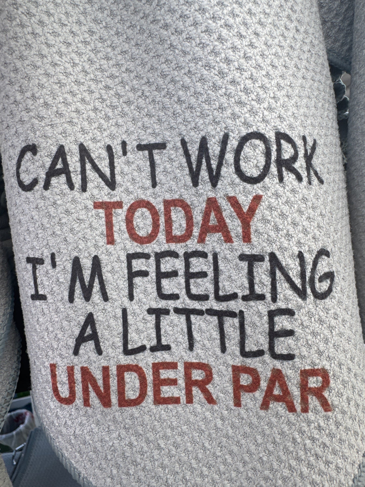 Humorous Golf Towels