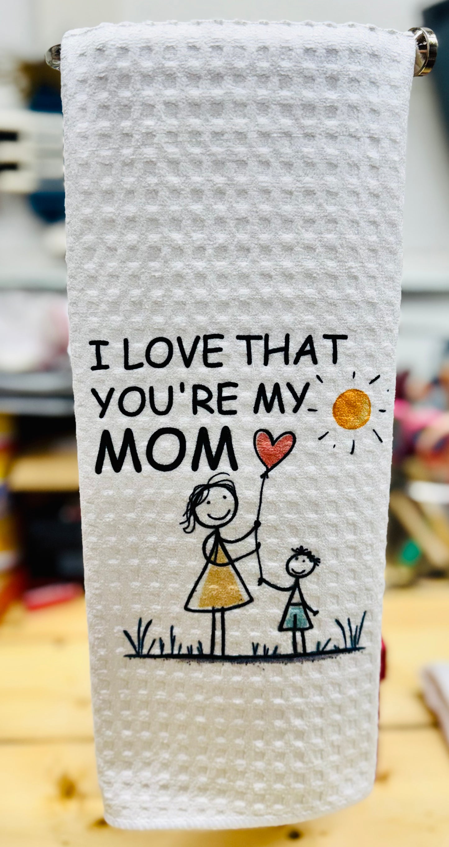 Premium waffle weave kitchen towels